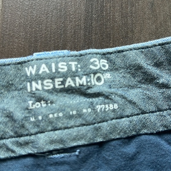 Men’s J Crew Chambray Shorts - Inseam 10.5” - Picture 2 of 5